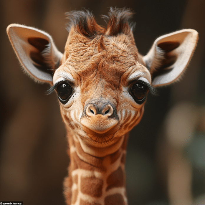 baby giraffe