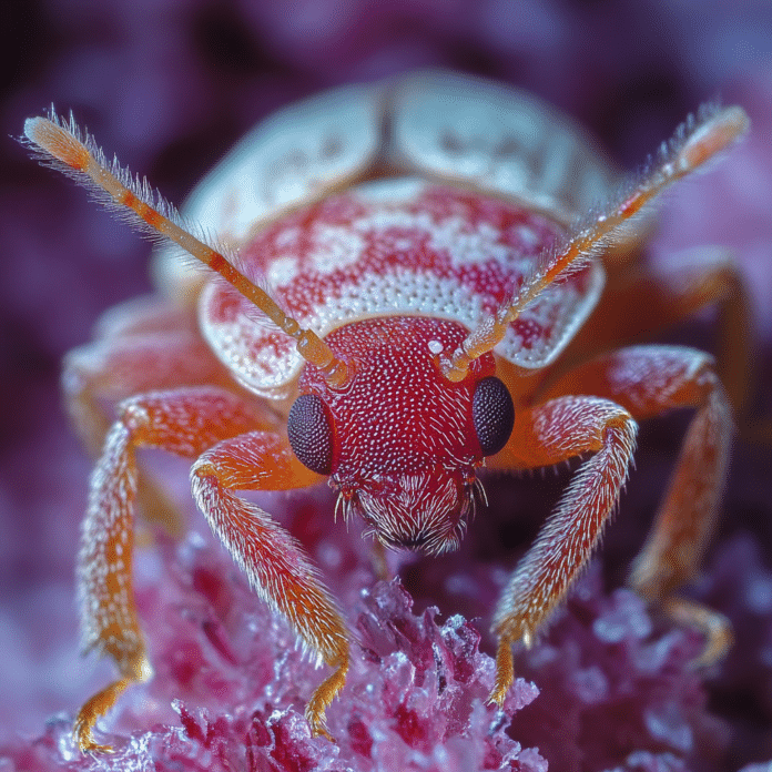 close up pictures of bed bug bites