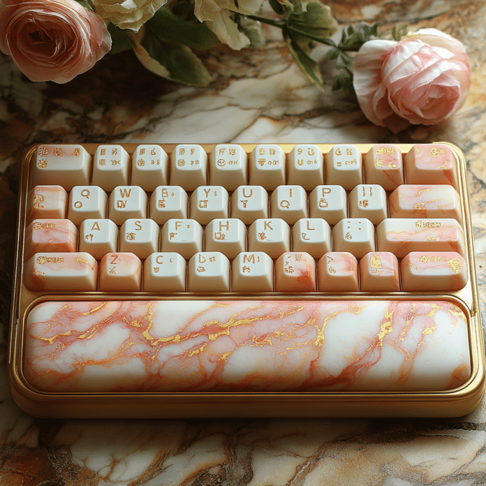 creamy keyboard