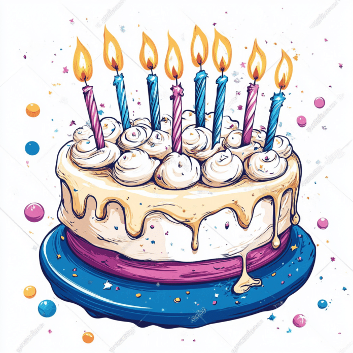 happy birthday clipart