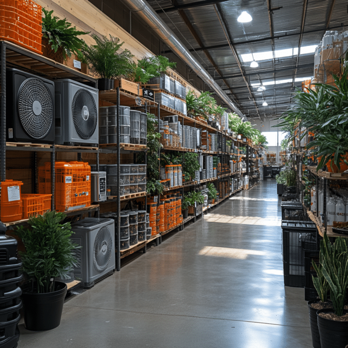 home depot fans