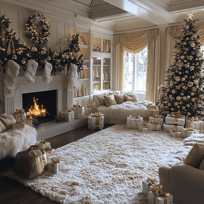 kim kardashian christmas decorations