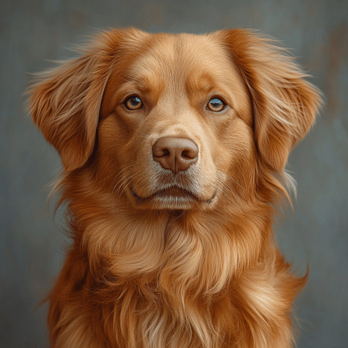 red golden retriever