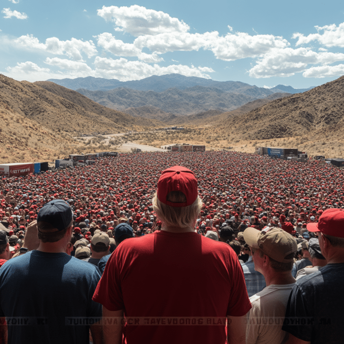 trump coachella rally attendance