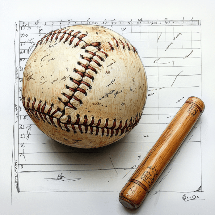 baseball doodle