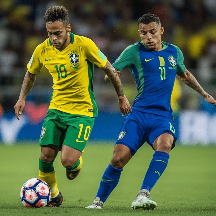 brazil national football team vs colombia national football team stats