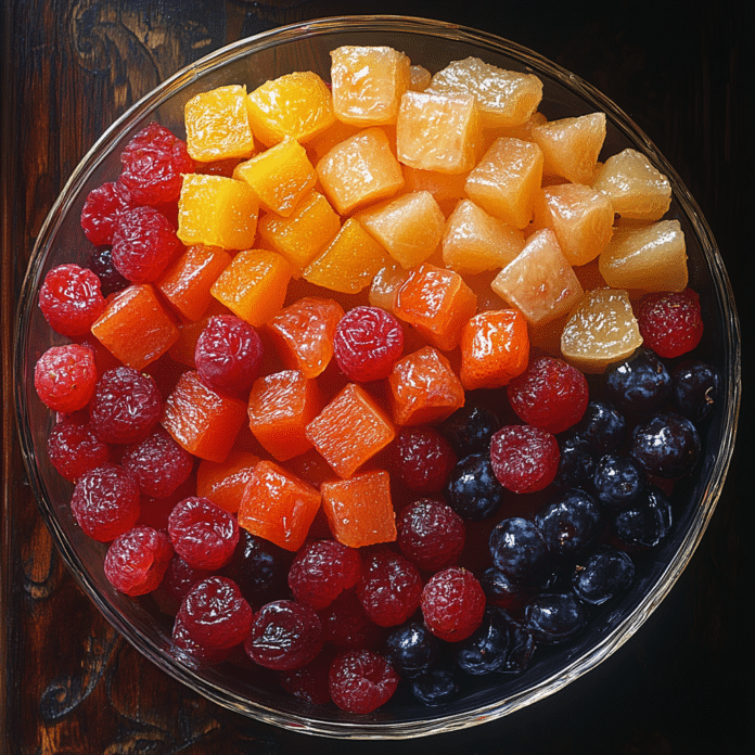 candied fruit