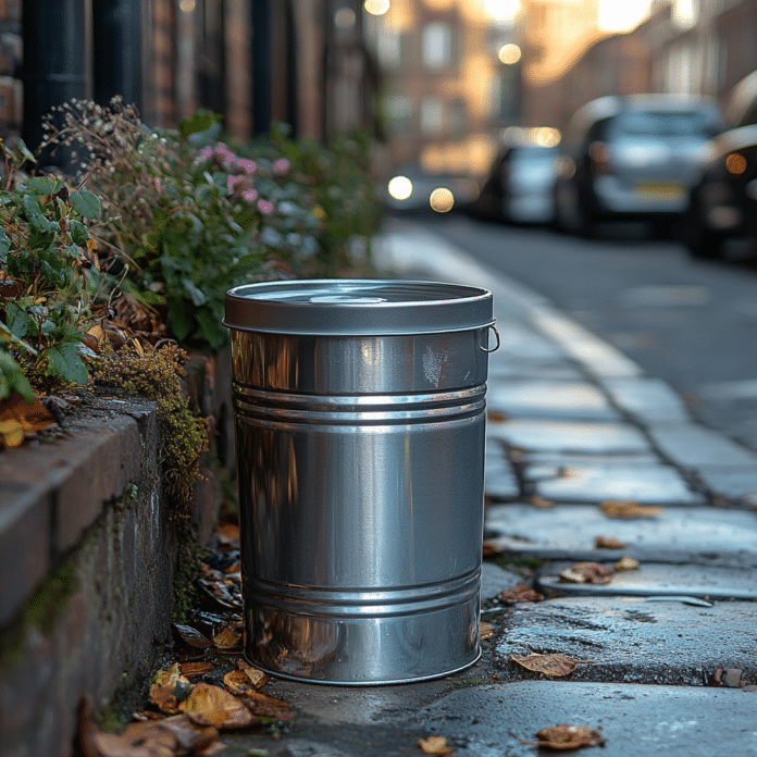 car trash can