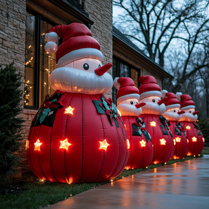 christmas inflatable