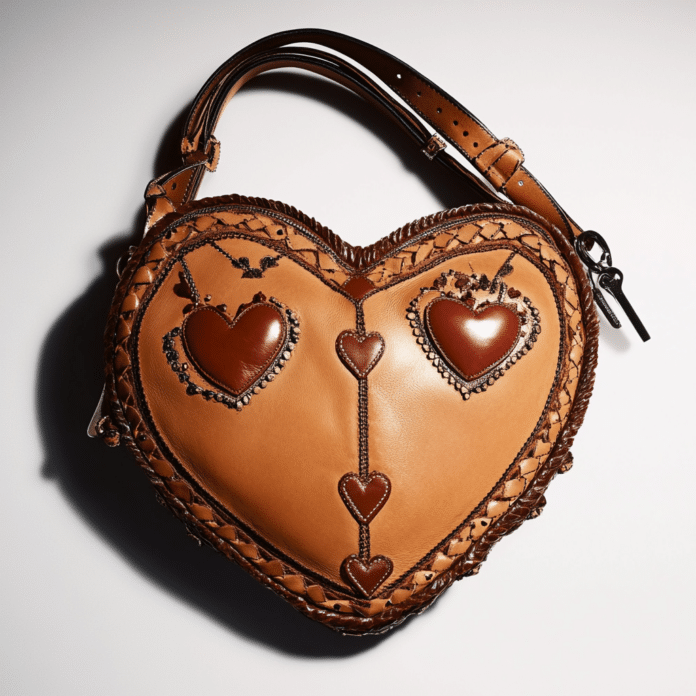 coach heart bag