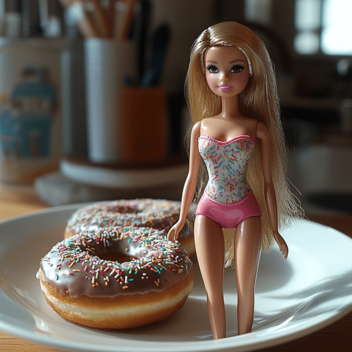 krispy kreme barbie doughnuts