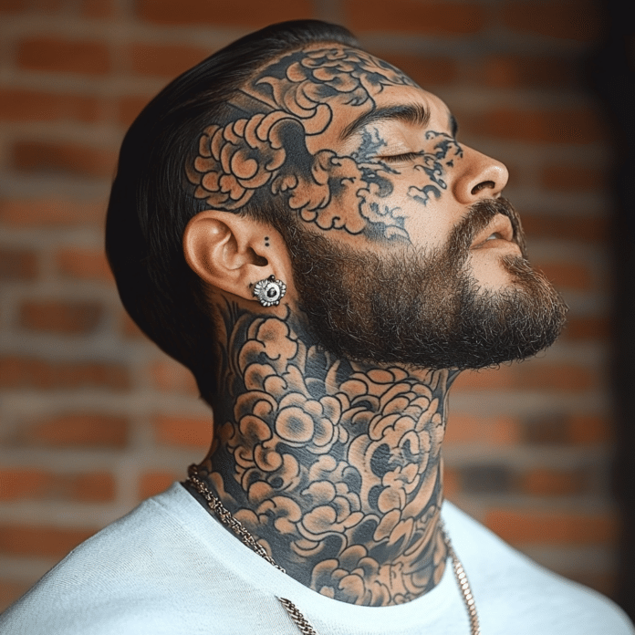 neck tattoo