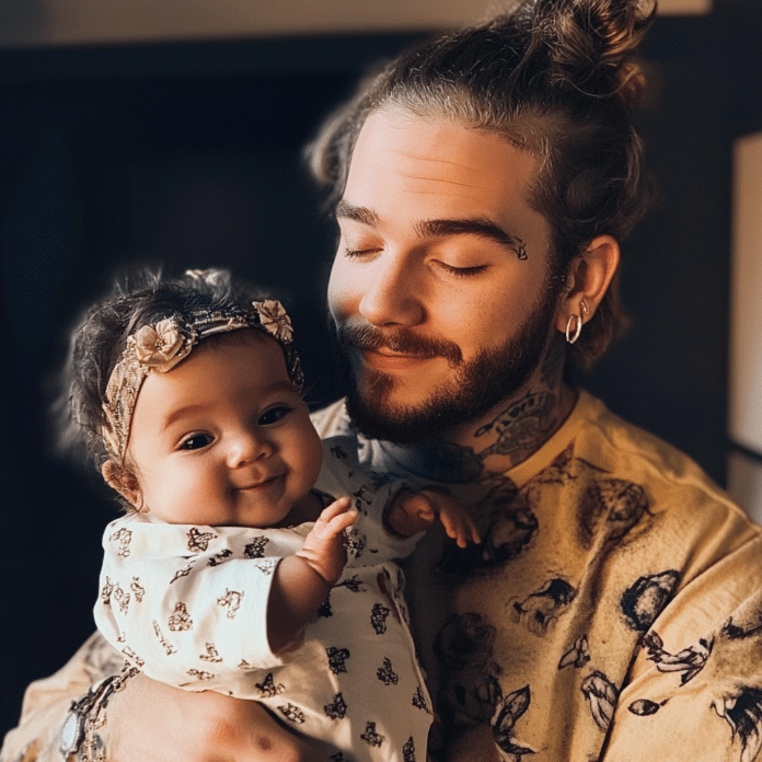 post malone daughter