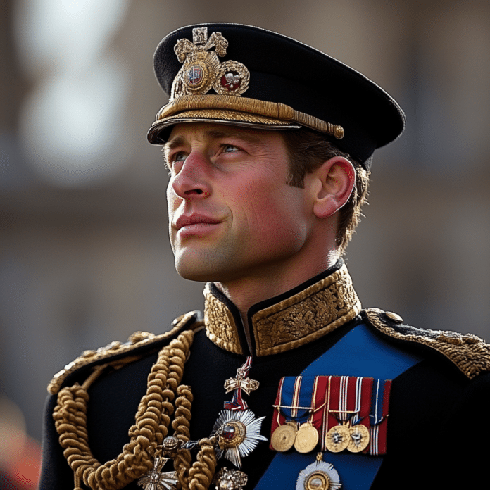 prince william attends sovereigns parade for king charles