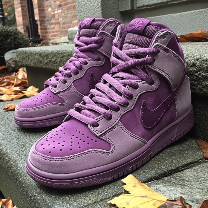 purple dunks