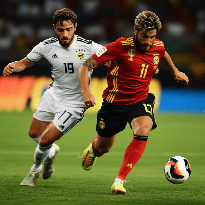 spain national football team vs germany national football team stats