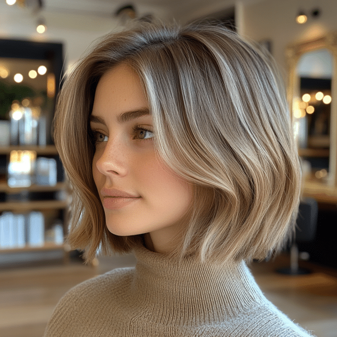 long bob haircut