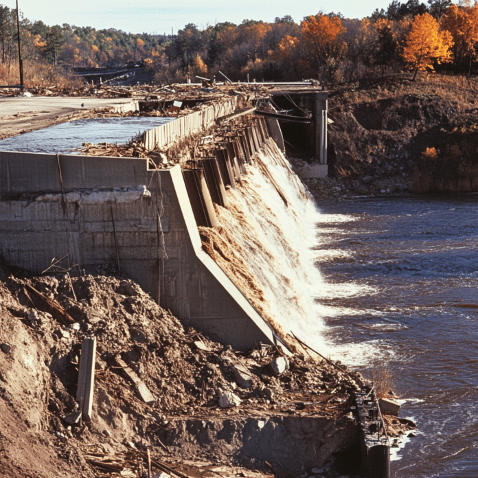 mankato dam failure