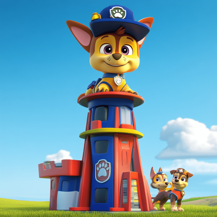 paw patrol tower