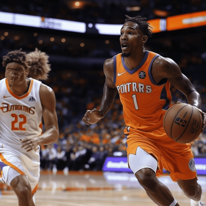 toronto raptors vs phoenix suns match player stats